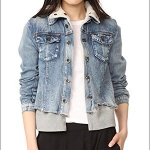 Free people Double Weave denim jacket